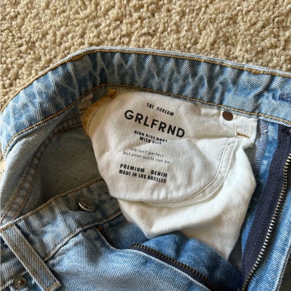 GRLFRND ‘The Harlow’ High Rise Boot Slit Jeans in Hudson Yards - Picture 8 of 8